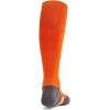 imageUnder Armour Kids Youth Magnetico Over the Calf Socks 1 Pack800 Team Orange  Pitch Gray  White