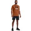 imageUnder Armour Mens Global Foundation ShortSleeve TShirt292 Copper Penny   Black