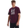 imageUnder Armour Mens Global Foundation ShortSleeve TShirt572 Purple Stone  Gray Mist  Gray Mist
