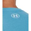 imageUnder Armour Mens Global Foundation ShortSleeve TShirtBlue Topaz