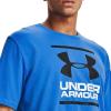 imageUnder Armour Mens Global Foundation ShortSleeve TShirtBrilliant Blue 787Black