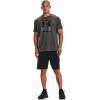 imageUnder Armour Mens Global Foundation ShortSleeve TShirtCharcoal Medium Heather 019Black