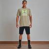 imageUnder Armour Mens Global Foundation ShortSleeve TShirtKhaki Gray 037Quirky Lime