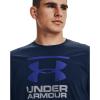 imageUnder Armour Mens Global Foundation ShortSleeve TShirtNavy Steel