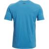 imageUnder Armour Mens Global Foundation ShortSleeve TShirtRadar Blue 422Black