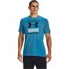 imageUnder Armour Mens Global Foundation ShortSleeve TShirtRadar Blue 422Black