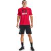 imageUnder Armour Mens Global Foundation ShortSleeve TShirtRed  White  Black