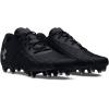 imageUnder Armour Unisex Adult Magnetico Select 30 Soccer Shoe001 BlackBlackMetallic Silver