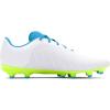 imageUnder Armour Unisex Adult Magnetico Select 30 Soccer Shoe102 WhiteHighvis YellowCapri