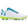 imageUnder Armour Unisex Adult Magnetico Select 30 Soccer Shoe102 WhiteHighvis YellowCapri