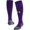 imageUnder Armour Kids Youth Magnetico Over the Calf Socks 1 Pack500 Purple  Pitch Gray  White