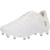 imageUnder Armour Unisex Adult Magnetico Select 30 Soccer Shoe100 WhiteWhiteMetallic Silver