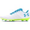 imageUnder Armour Unisex Adult Magnetico Select 30 Soccer Shoe102 WhiteHighvis YellowCapri