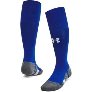 imageUnder Armour Kids Youth Magnetico Over the Calf Socks 1 Pack400 Royal  Pitch Gray  White
