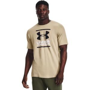 imageUnder Armour Mens Global Foundation ShortSleeve TShirt300 City Khaki  White  Black