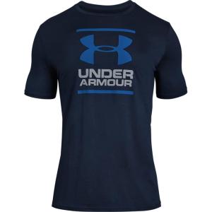 imageUnder Armour Mens Global Foundation ShortSleeve TShirtAcademy Blue 408Royal Blue
