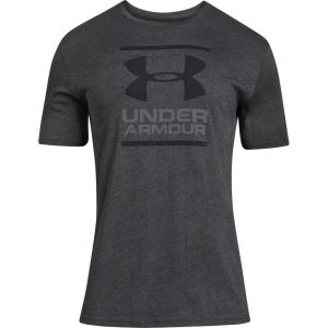imageUnder Armour Mens Global Foundation ShortSleeve TShirtCharcoal Medium Heather 019Black