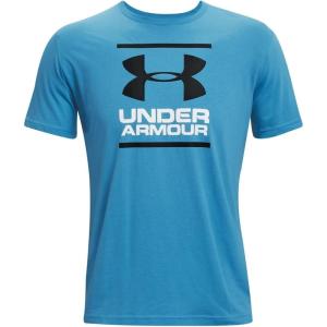 imageUnder Armour Mens Global Foundation ShortSleeve TShirtRadar Blue 422Black