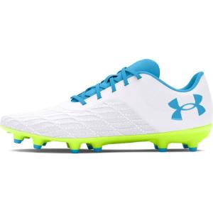 imageUnder Armour Unisex Adult Magnetico Select 30 Soccer Shoe102 WhiteHighvis YellowCapri