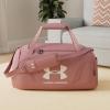 imageUnder Armour UnisexAdult Undeniable 50 Duffle  Pitch Gray Medium Heather 012Black  Small697 Pink Elixir   White