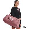 imageUnder Armour UnisexAdult Undeniable 50 Duffle  Pitch Gray Medium Heather 012Black  Small697 Pink Elixir   White
