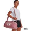imageUnder Armour UnisexAdult Undeniable 50 Duffle  Pitch Gray Medium Heather 012Black  Small697 Pink Elixir   White