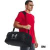 imageUnder Armour UnisexAdult Undeniable 50 Duffle  Pitch Gray Medium Heather 012Black  SmallBlack 001Metallic Silver
