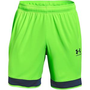 imageUnder Armour Mens Challenger Iii Knit Soccer ShortsHyper Green 389Admiral