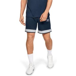 imageUnder Armour Mens Challenger Iii Knit Soccer ShortsNavy Halo Gray