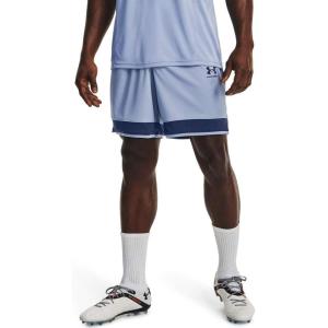 imageUnder Armour Mens Challenger Iii Knit Soccer ShortsWashed Blue 420Admiral