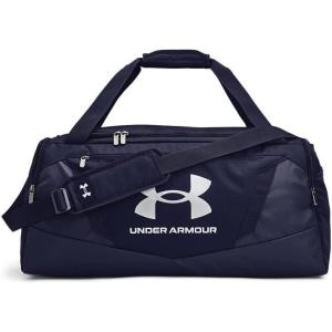 imageUnder Armour UnisexAdult Undeniable 50 Duffle  Pitch Gray Medium Heather 012Black  SmallMidnight Navy 410Metallic Silver