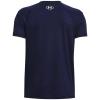 imageUnder Armour Boys Logo Short Sleeve Tee Shirt410 Midnight Navy   White