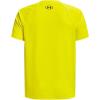 imageUnder Armour Boys Logo Short Sleeve Tee Shirt705 Yellow Ray   Black