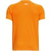imageUnder Armour Boys Logo Short Sleeve Tee Shirt801 Formula Orange   White