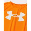 imageUnder Armour Boys Logo Short Sleeve Tee ShirtBlaze Orange 825White