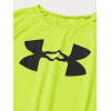 imageUnder Armour Boys Logo Short Sleeve Tee ShirtHighvis Yellow 731Black