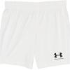 imageUnder Armour Boys Performance Soccer Short Elastic Waistband and Logo DetailWhite