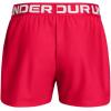 imageUnder Armour Girls Play Up Solid Shorts600 Red   White