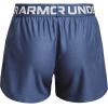 imageUnder Armour Girls Play Up Solid ShortsMineral Blue 470Halo Gray