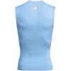 imageUnder Armour Mens HeatGear Compression Sleeveless TShirt475 Carolina Blue   White