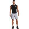 imageUnder Armour Mens HeatGear Compression Sleeveless TShirtBlack 001White