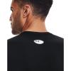imageUnder Armour Mens HeatGear Compression Sleeveless TShirtBlack 001White
