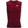 imageUnder Armour Mens HeatGear Compression Sleeveless TShirtCardinal 625White