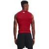 imageUnder Armour Mens HeatGear Compression Sleeveless TShirtFlawless 834White