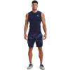 imageUnder Armour Mens HeatGear Compression Sleeveless TShirtMidnight Navy 410White