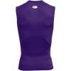 imageUnder Armour Mens HeatGear Compression Sleeveless TShirtPurple 500White