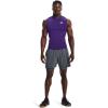 imageUnder Armour Mens HeatGear Compression Sleeveless TShirtPurple 500White