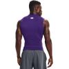 imageUnder Armour Mens HeatGear Compression Sleeveless TShirtPurple 500White