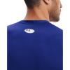 imageUnder Armour Mens HeatGear Compression Sleeveless TShirtRoyal Blue 400White