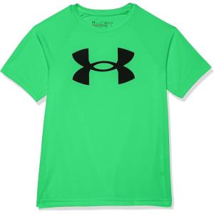 imageUnder Armour Boys Logo Short Sleeve Tee Shirt316 Green Screen   Black